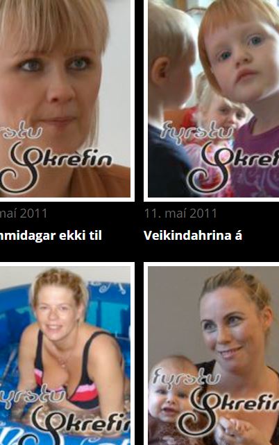 Fyrstu skrefin